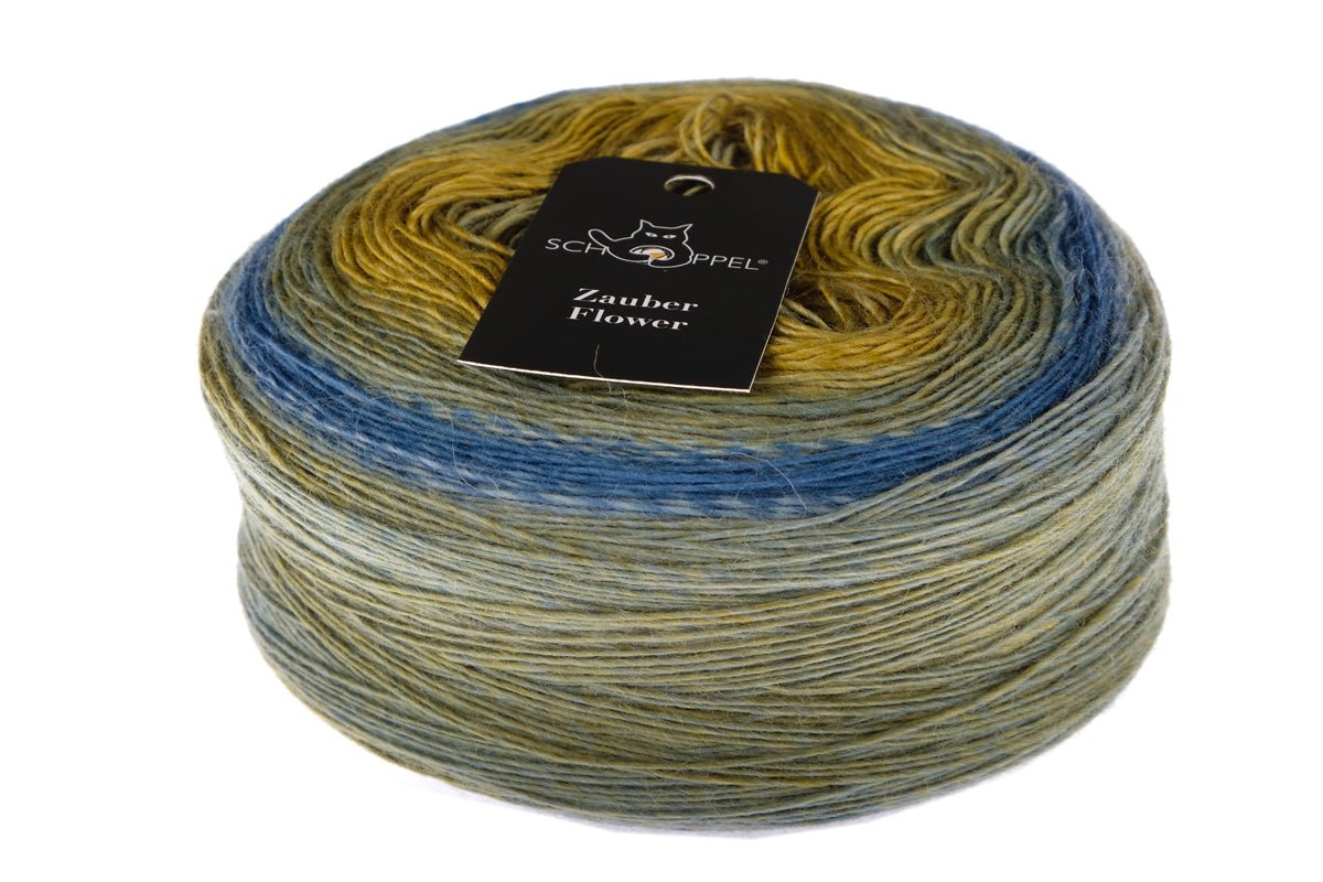 SCHOPPEL Zauber Flower Yarn 2436__Woodruff | Knitting yarn shop / dzijas veikals