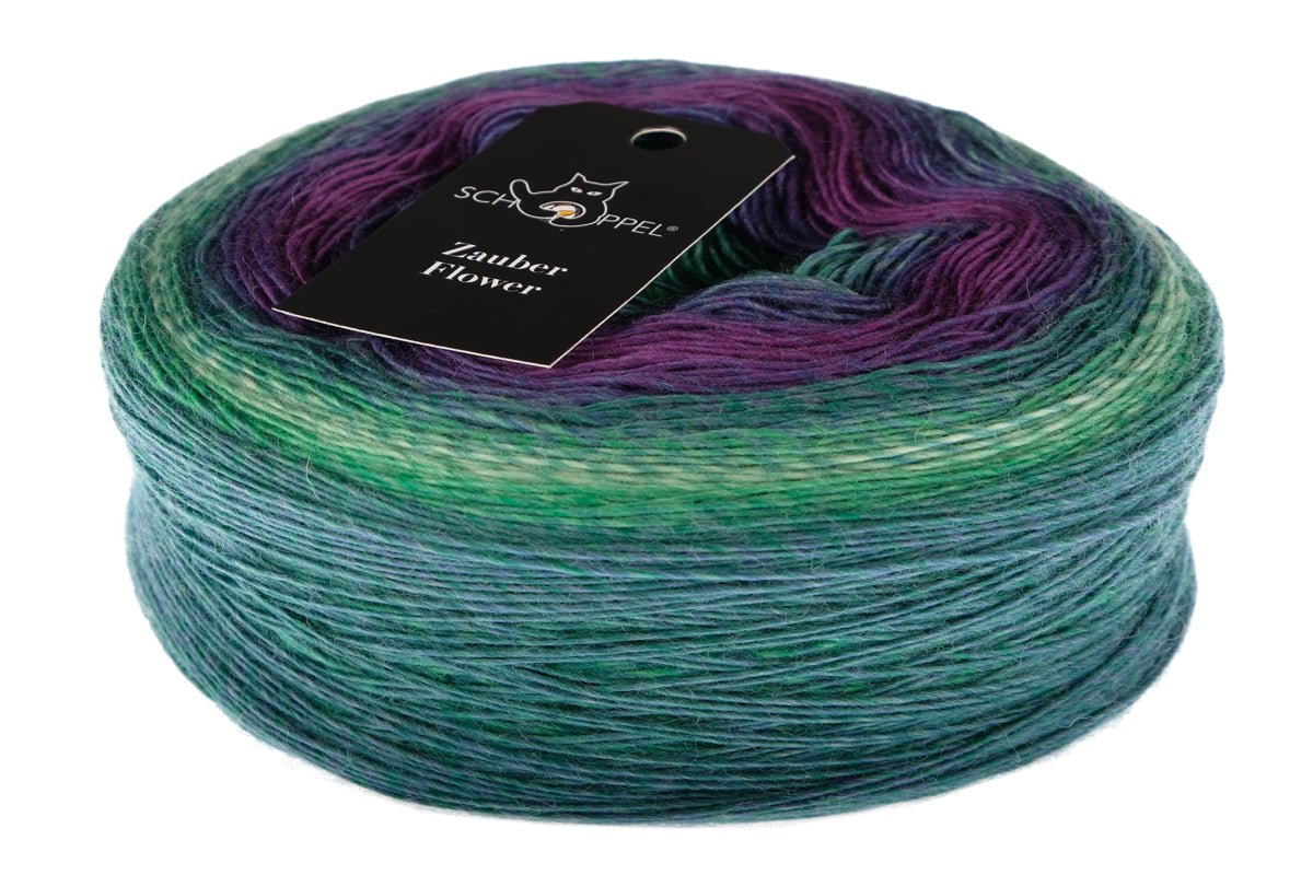 SCHOPPEL Zauber Flower Yarn 2437__Okey - Dokey | Knitting yarn shop / dzijas veikals