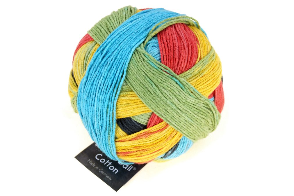 Schoppel Zauberball® Cotton 2338_A Real Change | Knitting yarn shop / dzijas veikals