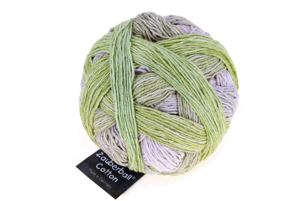 Schoppel Zauberball® Cotton 2341_Greenhorn | Knitting yarn shop / dzijas veikals