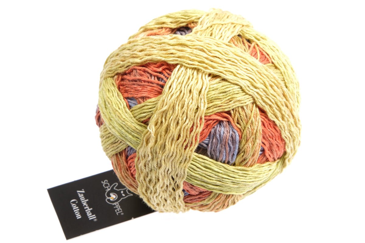 Schoppel Zauberball® Cotton 2509_Pelusilla | Knitting yarn shop / dzijas veikals