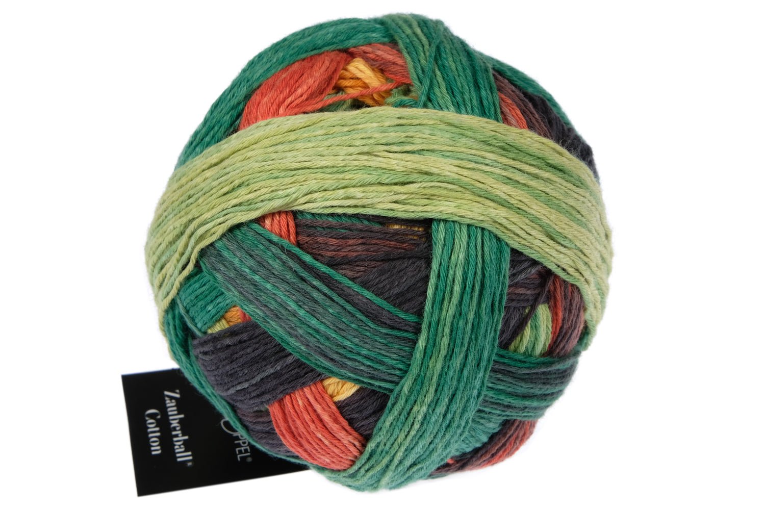 Schoppel Zauberball® Cotton 2627_Planet Autumn | Knitting yarn shop / dzijas veikals