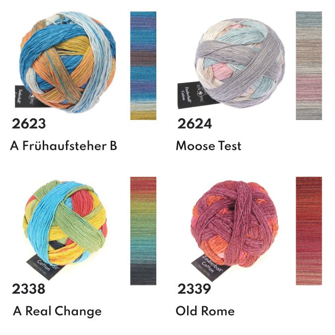 Schoppel Zauberball® Cotton 2628_Doctor Or Pharmacist | Knitting yarn shop / dzijas veikals