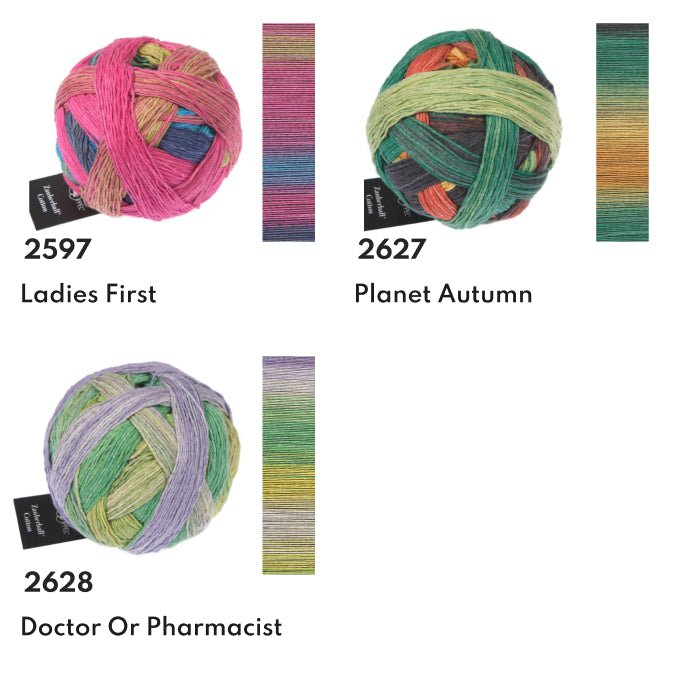 Schoppel Zauberball® Cotton 2628_Doctor Or Pharmacist | Knitting yarn shop / dzijas veikals