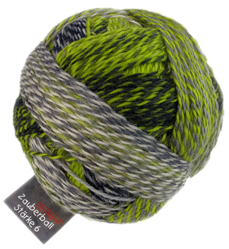 SCHOPPEL Zauberball® Stärke 6 2204_Green Week | Knitting yarn shop / dzijas veikals