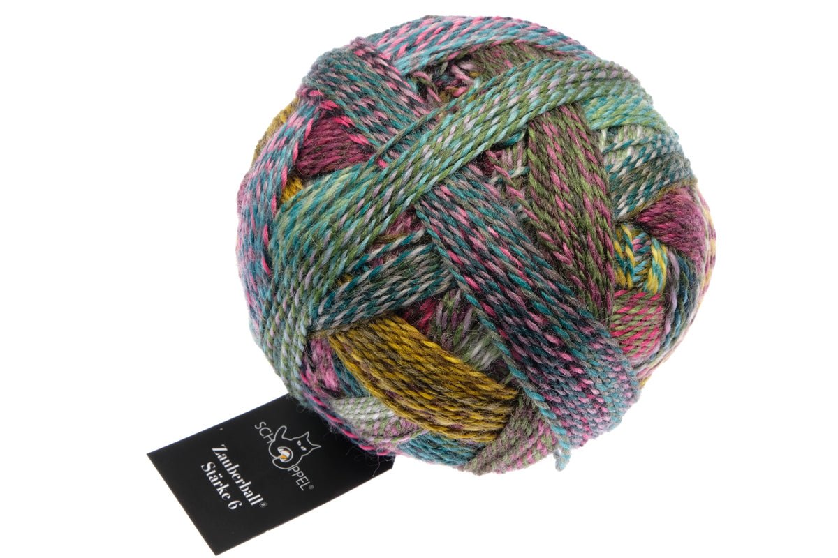 SCHOPPEL Zauberball Stärke 6 2528/Drachenauge | Knitting yarn shop / dzijas veikals