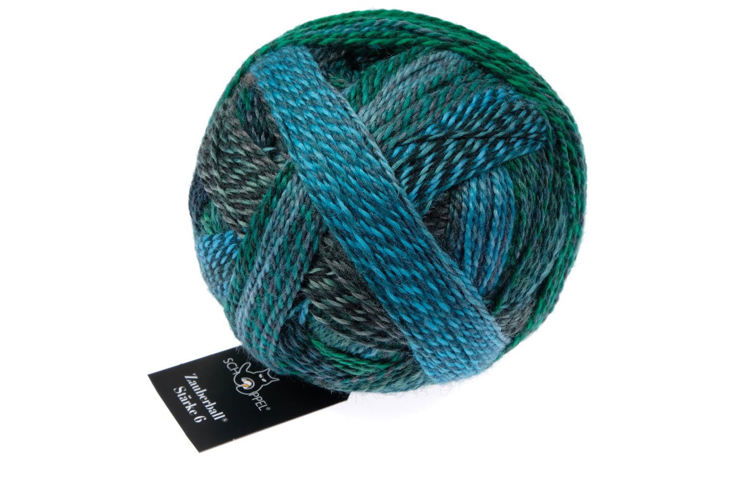 SCHOPPEL Zauberball® Stärke 6 2542_Cool botanical Garden by Kieran Foley | Knitting yarn shop / dzijas veikals