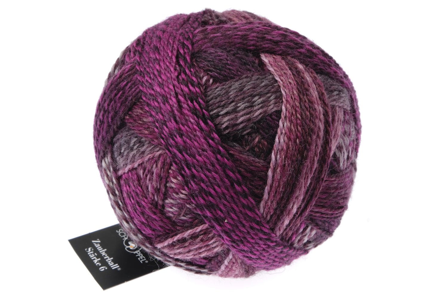 SCHOPPEL Zauberball® Stärke 6 2543_Dark Roses by Kieran Foley | Knitting yarn shop / dzijas veikals
