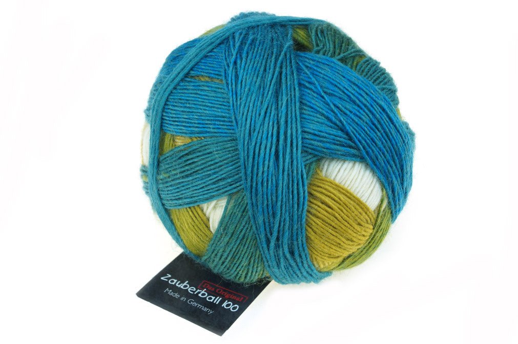 SCHOPPEL Zauberball® Yarn 2309__Blue Lagoon | Knitting yarn shop / dzijas veikals