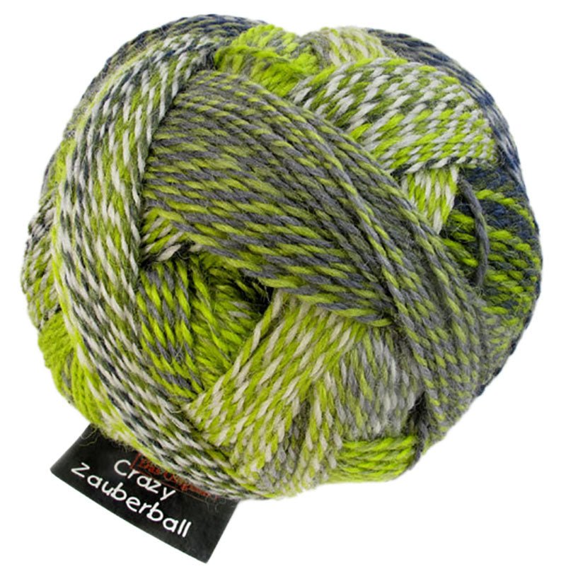 Schoppel Zauberball®Crazy 2204_Green Week | Knitting yarn shop / dzijas veikals