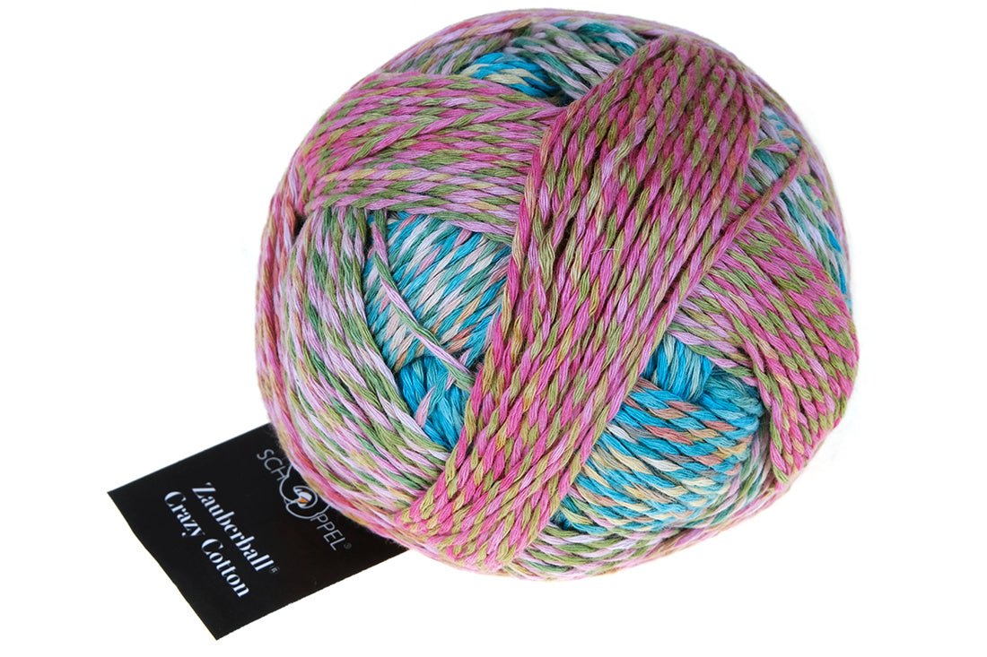 Schoppel Zauberball®Crazy Cotton 2367_Summer's Tale | Knitting yarn shop / dzijas veikals