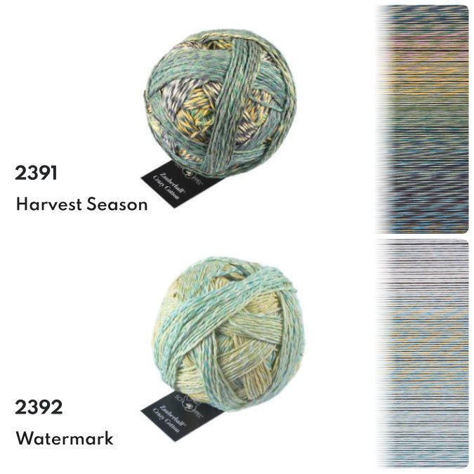 Schoppel Zauberball®Crazy Cotton Color Gradient Yarn 2366_Bedrock | Knitting yarn shop / dzijas veikals