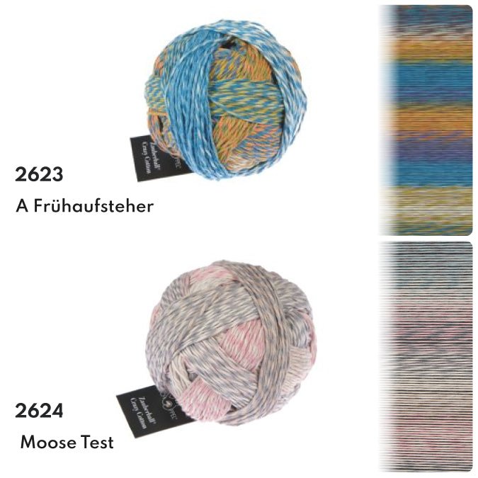 Schoppel Zauberball®Crazy Cotton Color Gradient Yarn 2366_Bedrock | Knitting yarn shop / dzijas veikals