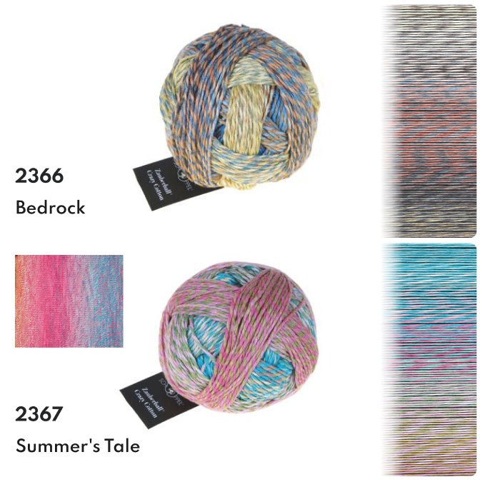 Schoppel Zauberball®Crazy Cotton Color Gradient Yarn 2366_Bedrock | Knitting yarn shop / dzijas veikals
