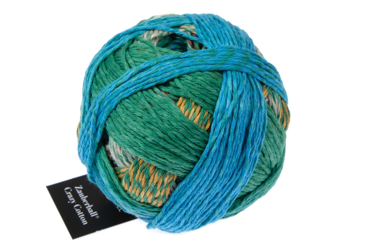 Schoppel Zauberball®Crazy Cotton Color Gradient Yarn 2596_Sir Henry | Knitting yarn shop / dzijas veikals