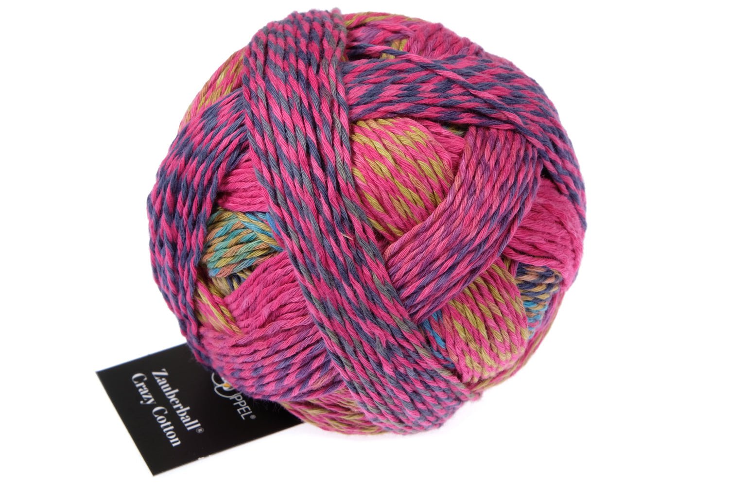 Schoppel Zauberball®Crazy Cotton Color Gradient Yarn 2597_Ladies First | Knitting yarn shop / dzijas veikals