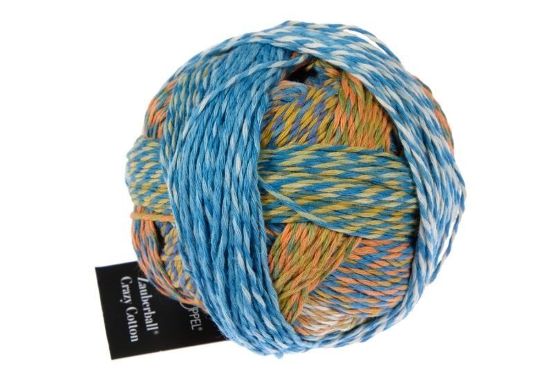 Schoppel Zauberball®Crazy Cotton Color Gradient Yarn 2623_A Frühaufsteher | Knitting yarn shop / dzijas veikals