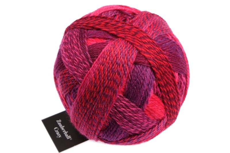 Schoppel Zauberball®Crazy Yarn 2095_Indian Red | Knitting yarn shop / dzijas veikals
