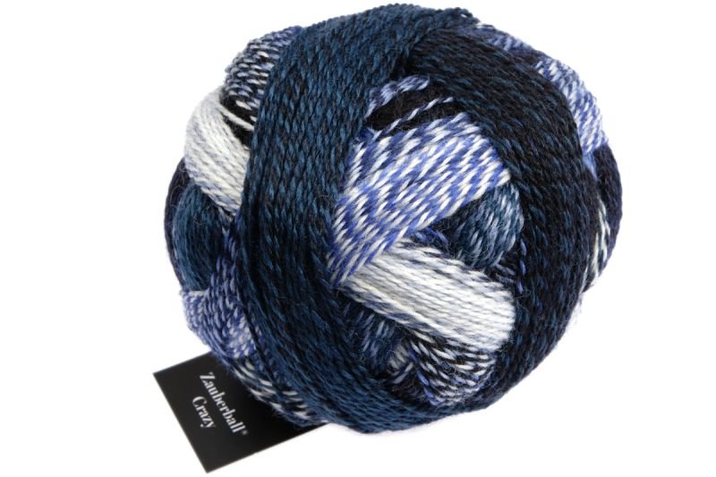 Schoppel Zauberball®Crazy Yarn 2099_Blue Break | Knitting yarn shop / dzijas veikals