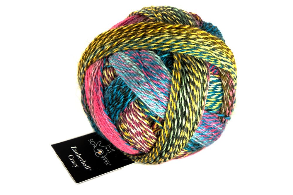 Schoppel Zauberball®Crazy Yarn 2389_Anniversary Party | Knitting yarn shop / dzijas veikals