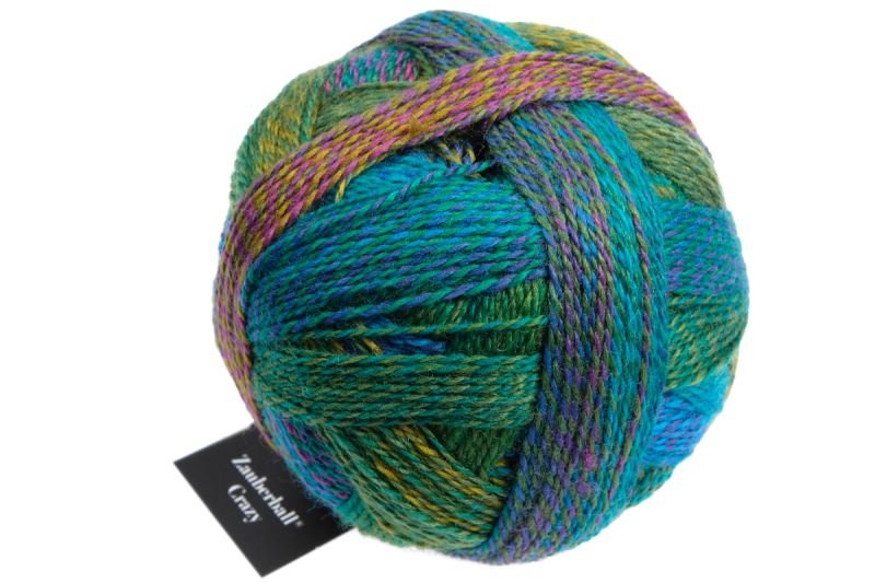 Schoppel Zauberball®Crazy Yarn 2404_Deep Water | Knitting yarn shop / dzijas veikals