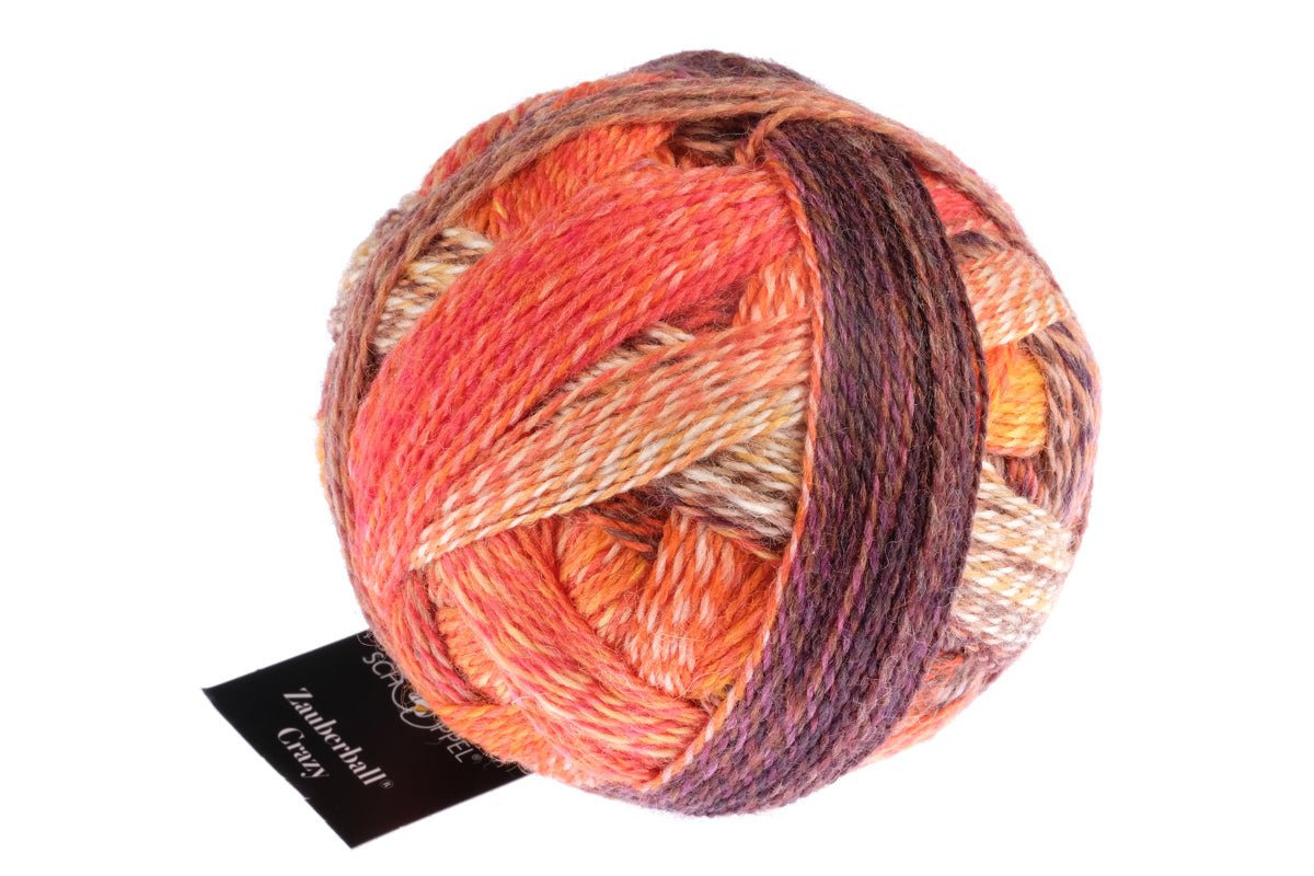 Schoppel Zauberball®Crazy Yarn 2472_Orangery | Knitting yarn shop / dzijas veikals