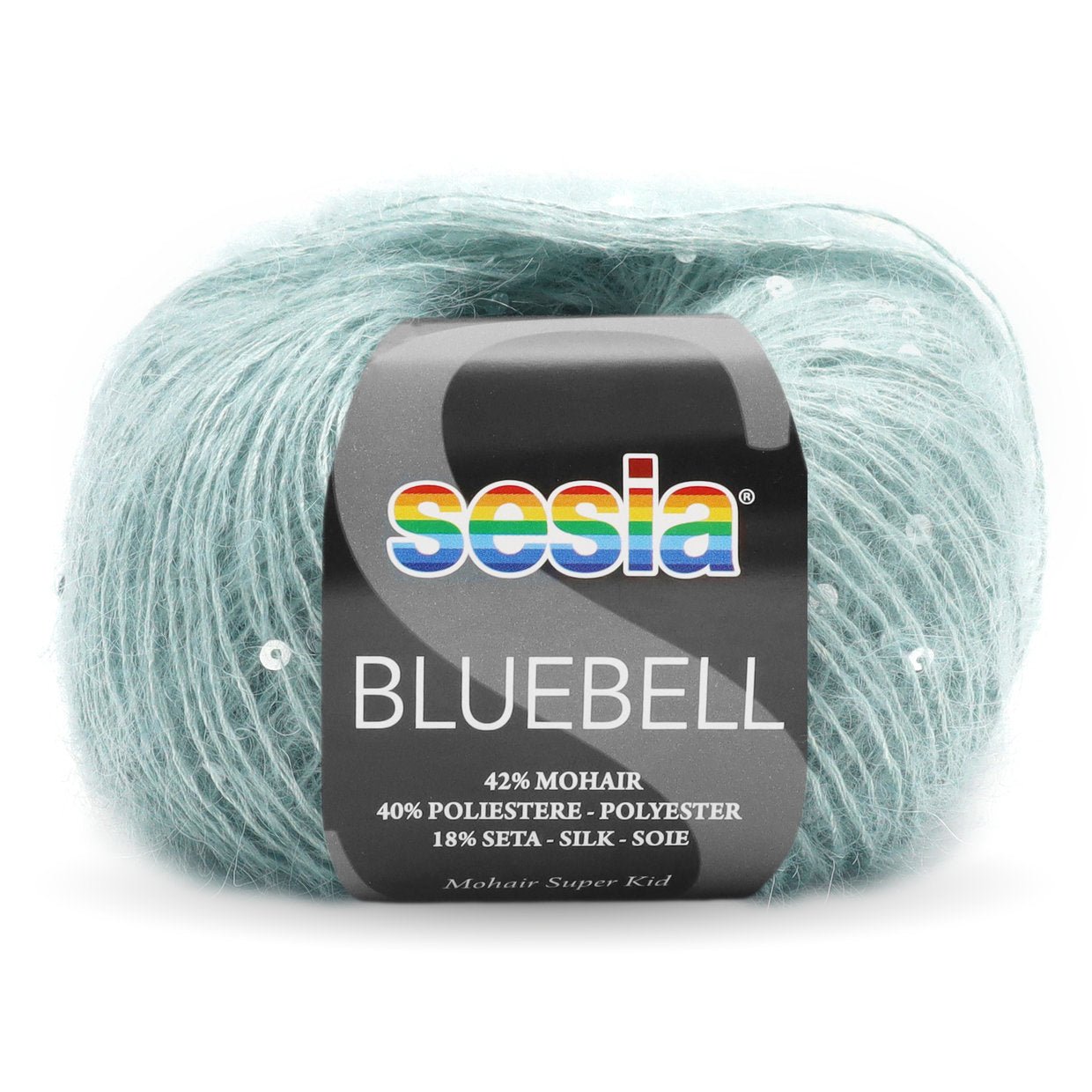 SESIA Bluebell 3211 AZZURRO POLVERE | Knitting yarn shop / dzijas veikals