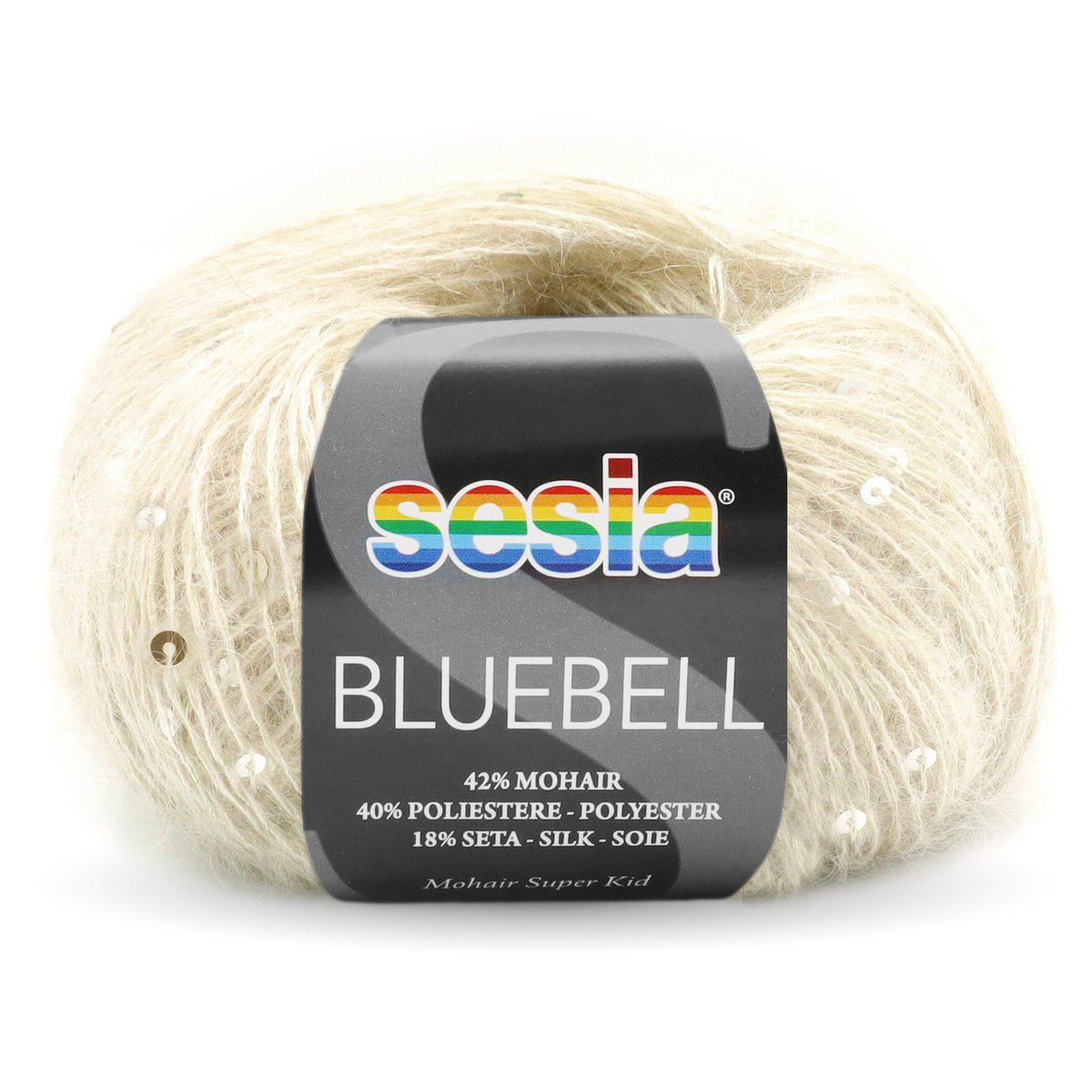 SESIA Bluebell 9080 AVORIO | Knitting yarn shop / dzijas veikals