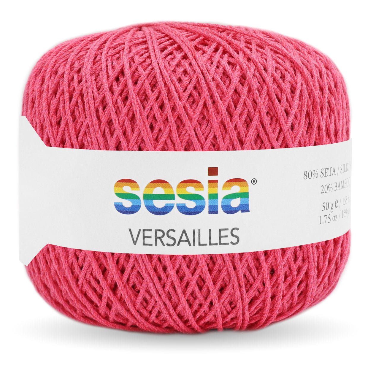 SESIA Versailles VERSAILLES - 2919 SCHOCKING FUCSIA | Knitting yarn shop / dzijas veikals