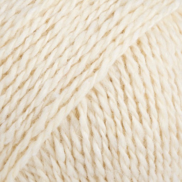 SOFT TWEED UNI COLOUR 01 off white | Knitting yarn shop / dzijas veikals