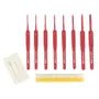 Tulip Etimo Red crochet hook set soft - grip | Knitting yarn shop / dzijas veikals