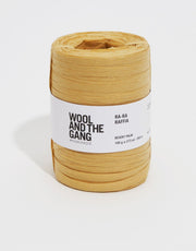 WOOL AND THE GANG Ra - Ra RAFFIA Desert Palm | Knitting yarn shop / dzijas veikals