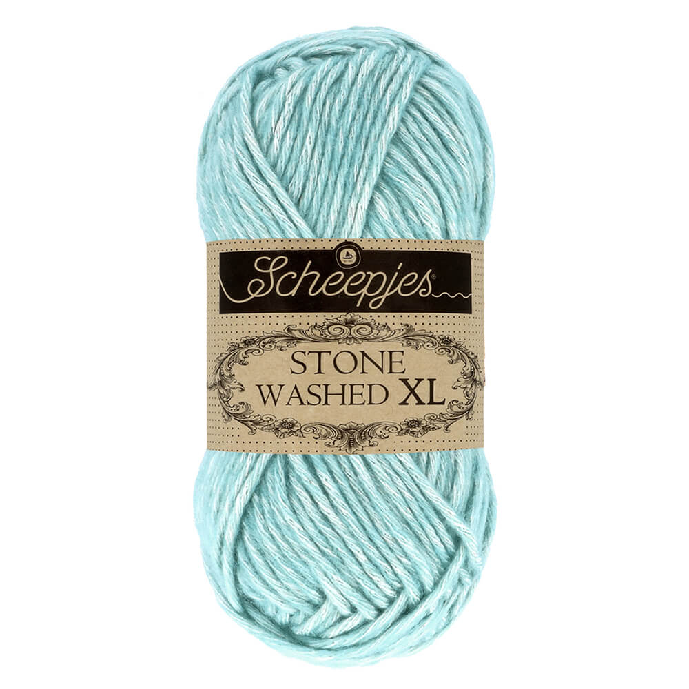 Scheepjes Stone Washed XL, 50g 853 Amazonite | Knitting yarn shop / dzijas veikals