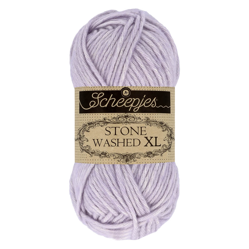 Scheepjes Stone Washed XL, 50g 858 Lilac Quartz | Knitting yarn shop / dzijas veikals