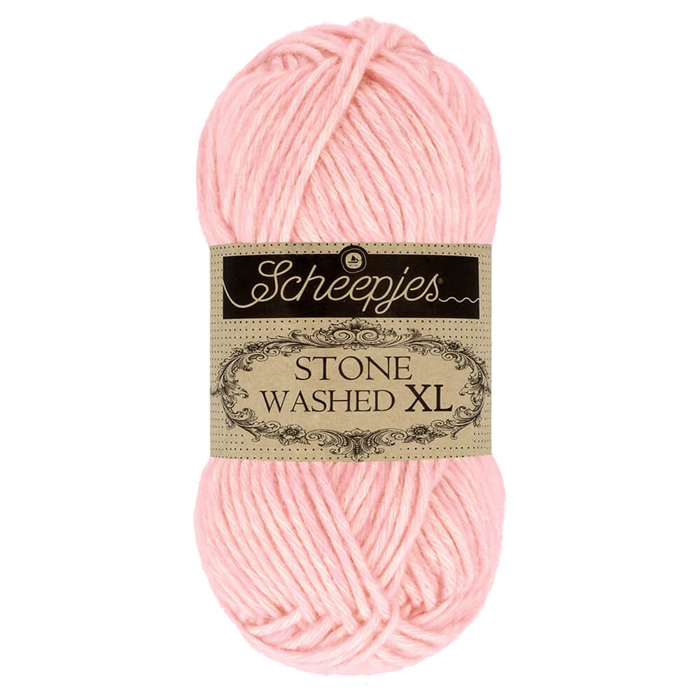 Scheepjes Stone Washed XL, 50g 860 Rose Quartz | Knitting yarn shop / dzijas veikals