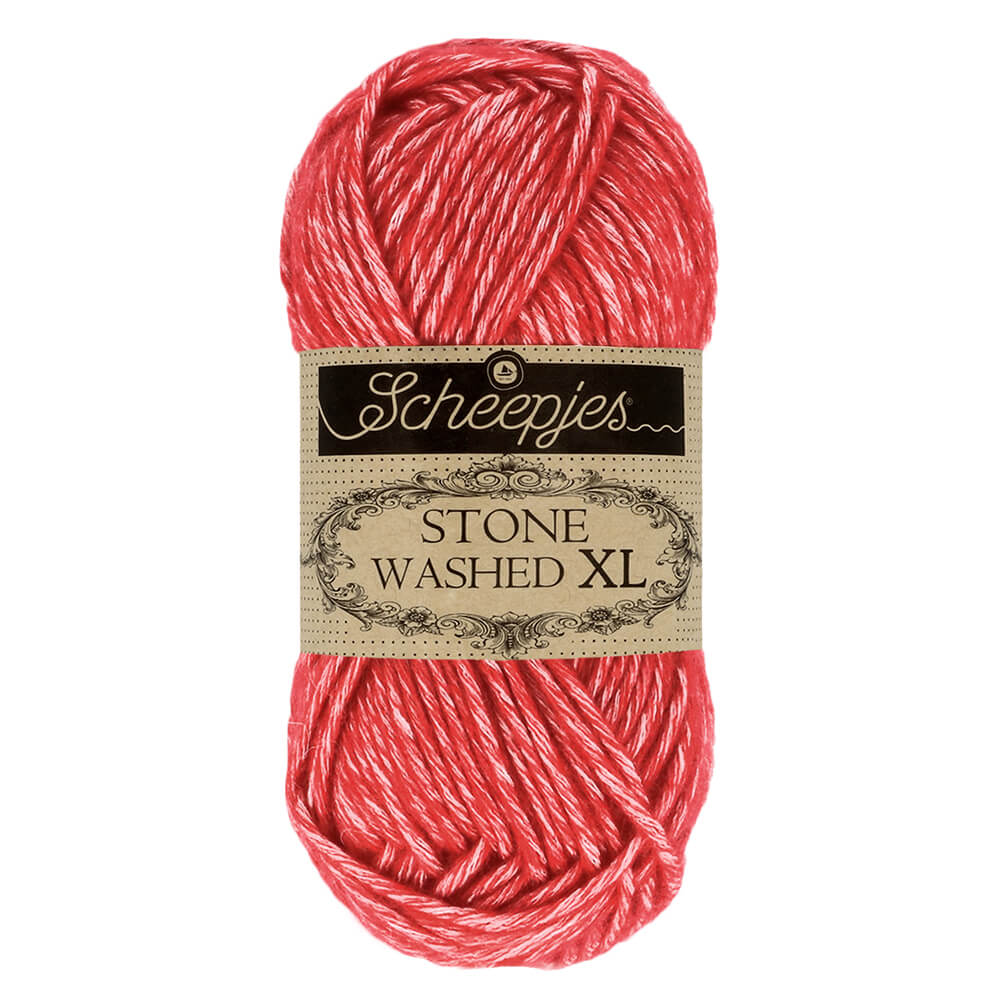 Scheepjes Stone Washed XL, 50g 863 Carnelian | Knitting yarn shop / dzijas veikals