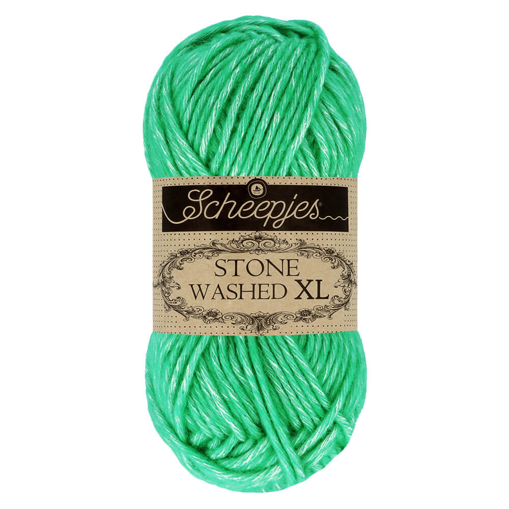 Scheepjes Stone Washed XL, 50g 866 Fosterite | Knitting yarn shop / dzijas veikals