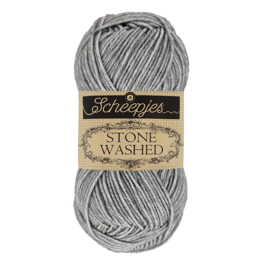 Scheepjes Stone Washed Yarn, 50g 802 Smokey Quartz | Knitting yarn shop / dzijas veikals