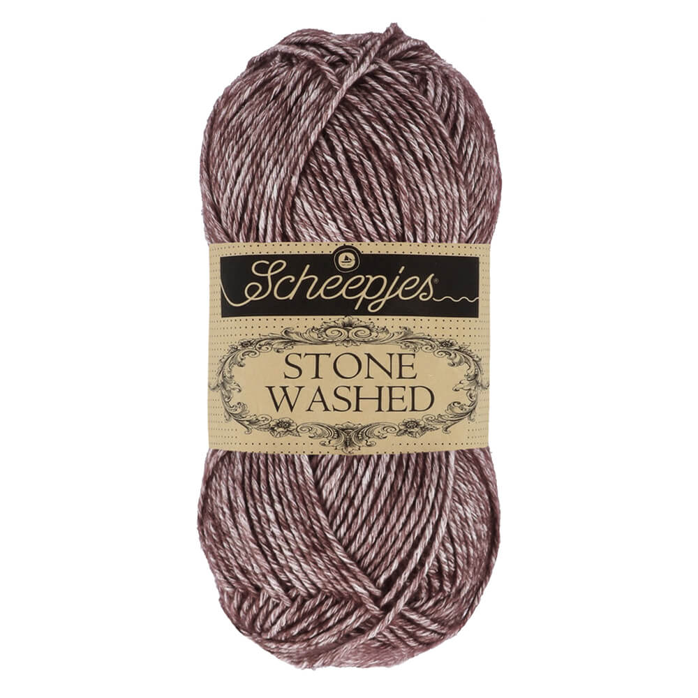 Scheepjes Stone Washed Yarn, 50g 830 Lepidolite | Knitting yarn shop / dzijas veikals