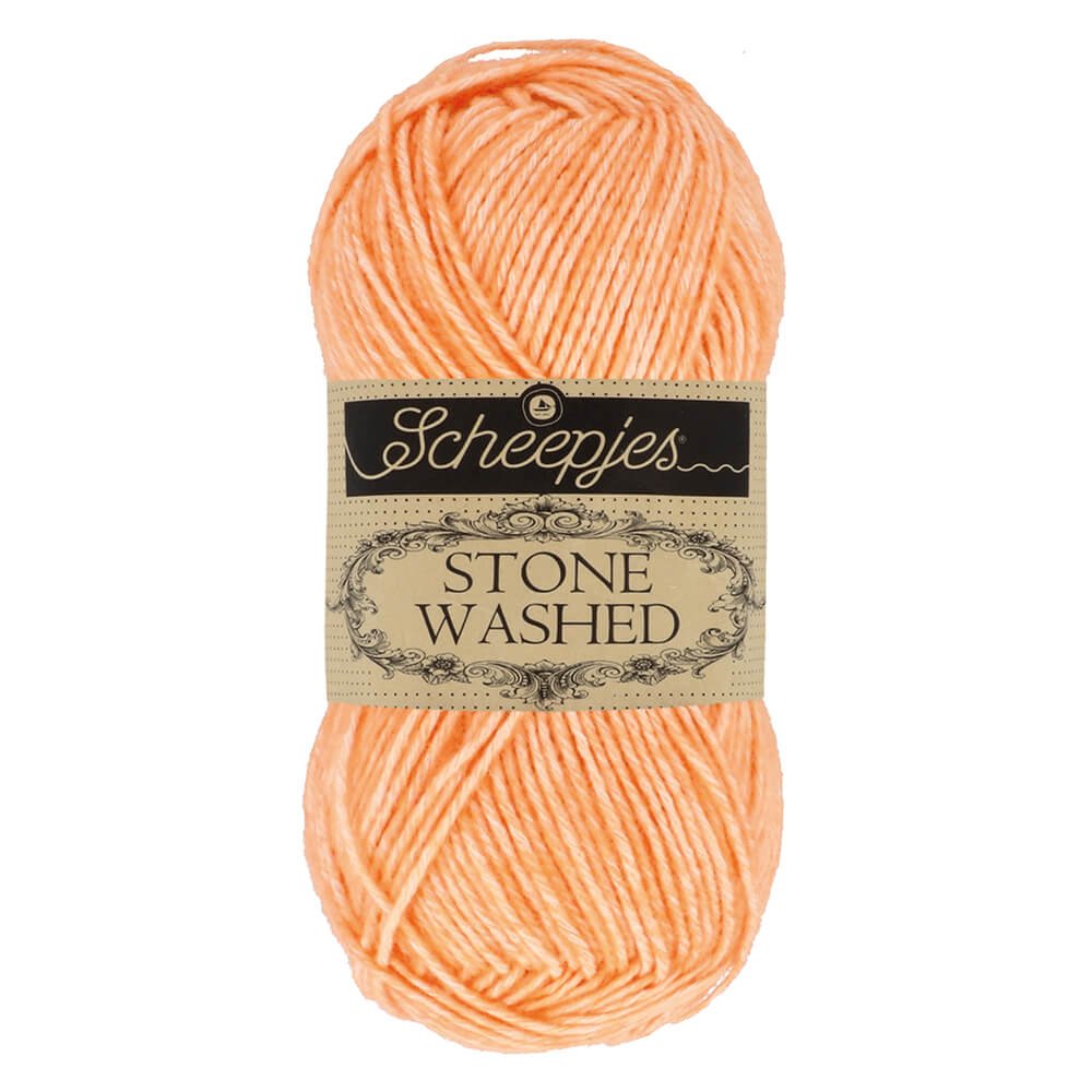 Scheepjes Stone Washed Yarn, 50g 834 Morganite | Knitting yarn shop / dzijas veikals