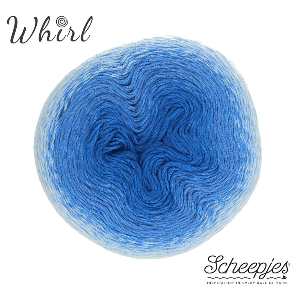 Scheepjes Whirl 1x1000m 556 Mediterranean MooHa | Knitting yarn shop / dzijas veikals