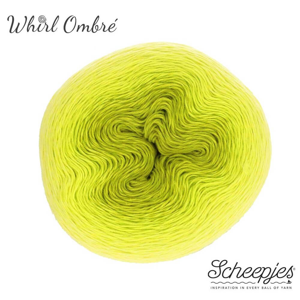 Scheepjes Whirl 1x1000m 563 Citrus Squeeze | Knitting yarn shop / dzijas veikals