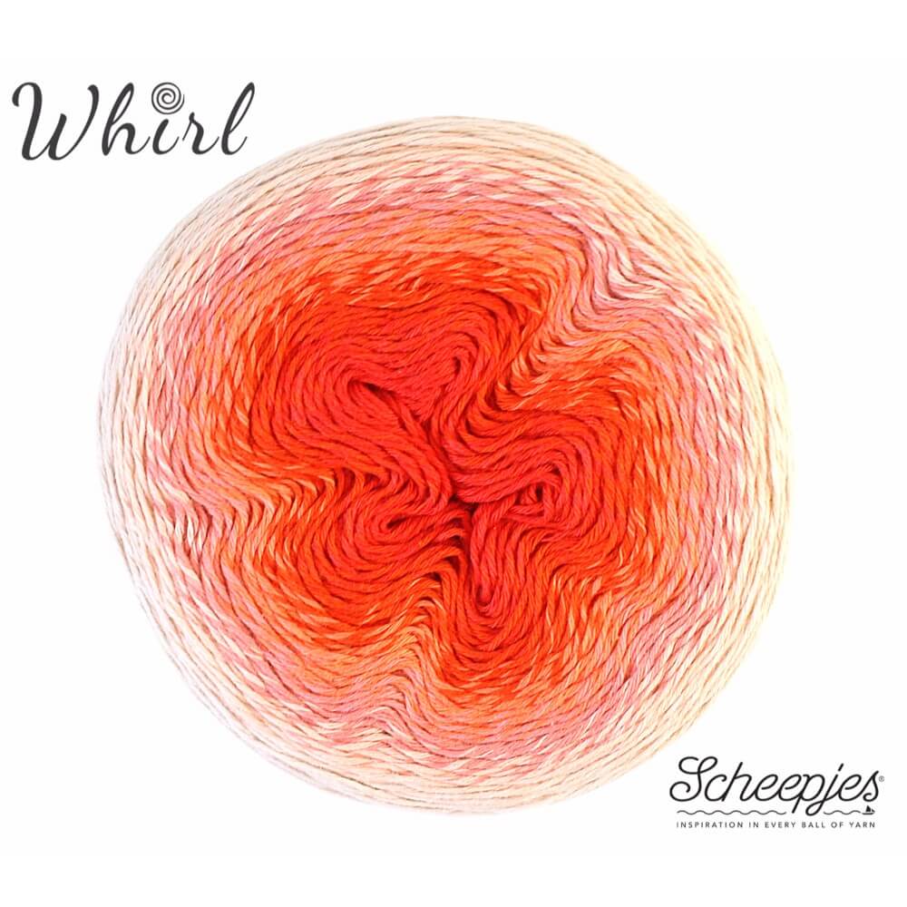 Scheepjes Whirl 1x1000m 757 Strawberries & Scream | Knitting yarn shop / dzijas veikals