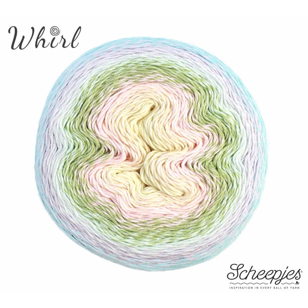 Scheepjes Whirl 1x1000m 767 Melting Macaron | Knitting yarn shop / dzijas veikals