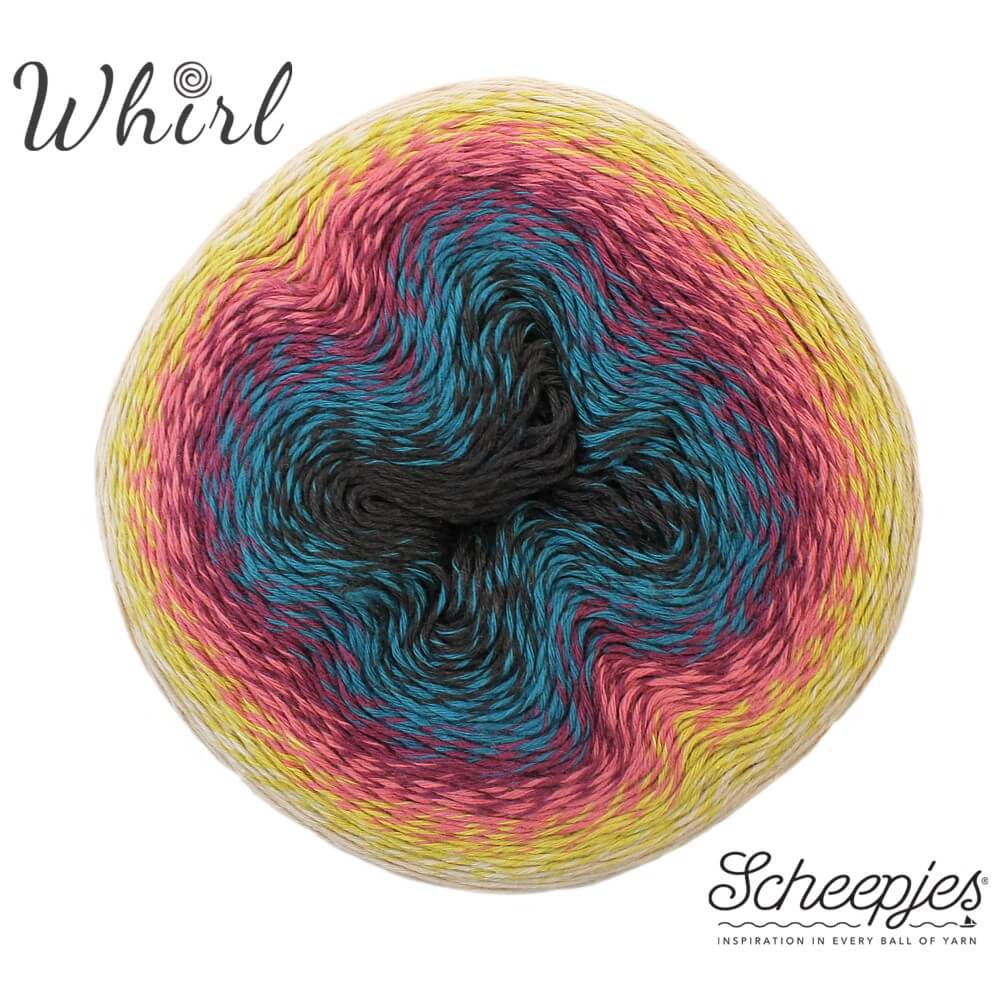 Scheepjes Whirl 1x1000m 779 Passion Fruit Melt | Knitting yarn shop / dzijas veikals