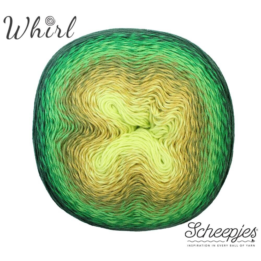Scheepjes Whirl 1x1000m 780 Key Lime Pi | Knitting yarn shop / dzijas veikals