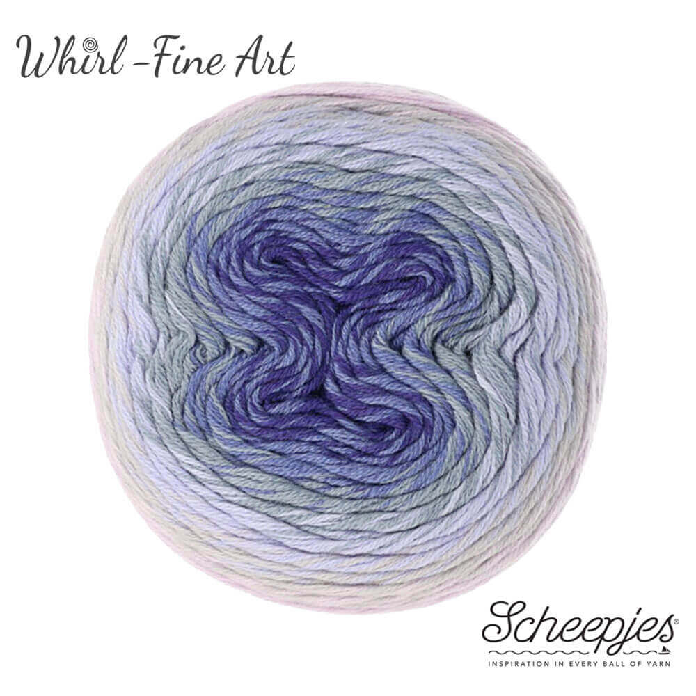 Scheepjes Whirl - Fine Art 220g 651 Impressionism | Knitting yarn shop / dzijas veikals