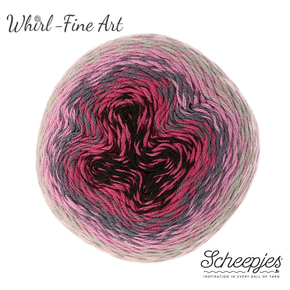 Scheepjes Whirl - Fine Art 220g 656 Expressionism | Knitting yarn shop / dzijas veikals