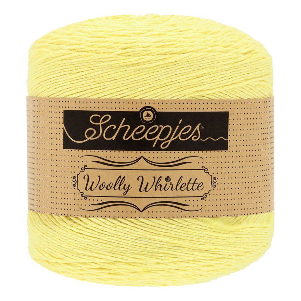 Scheepjes Woolly Whirlette 100g 571 Custard | Knitting yarn shop / dzijas veikals
