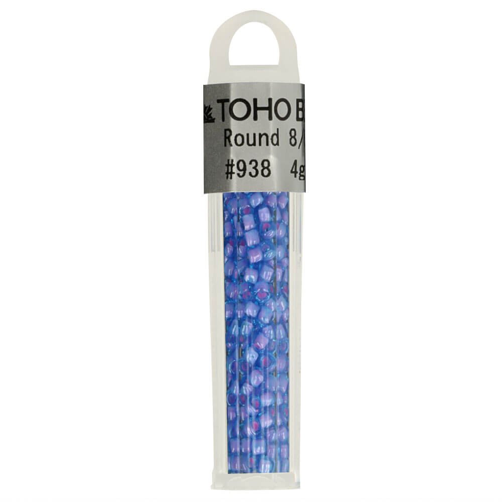 Toho Glass beads round 8 - 0 - 4g , different colours 938 | Knitting yarn shop / dzijas veikals